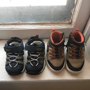 {Cat & Jack} 2 pair size 5 (toddler) shoes